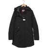 camel active Damen Mantel, Gr. 34, schwarz, Baumwolle, Synthetik