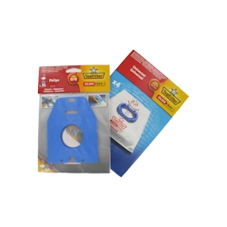 4er-Box Top Filter Universal-Staubsaugerbeutel mit Click Bag-Adapter für Philips 070 Staubsauger Image