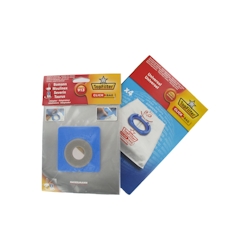 4er-Box Top Filter Universal-Staubsaugerbeutel mit Click Bag-Adapter für Moulinex-Staubsauger Image