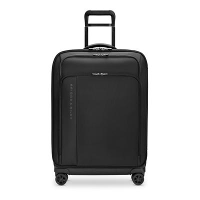 Briggs & Riley Medium Expandable Spinner Checked Bag - Black