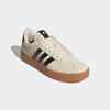 Sneaker ADIDAS SPORTSWEAR "VL COURT 3.0", Gr. 46, aluminium, core schwarz, gold metallic, Leder, Synthetik, sportlich, Schuhe, inspiriert vom Design des adidas samba, Topseller