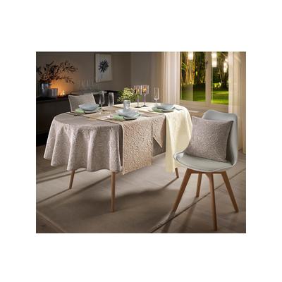 Tischdecke Gr. 8, grau (taupe), B:155cm L:220cm, Tischdecken Image