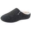 Pantoffel VERBENAS "York Picos Pet", Damen, Gr. 41, blau (nachtblau), Textil, meliert, klassisch, Schuhe, Homeslipper, Clog, Hausschuh mit wärmender Innenausstattung