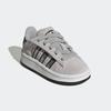 Sneaker ADIDAS ORIGINALS "CAMPUS 00S COMFORT CLOSURE ELASTIC LACE KIDS", Gr. 21, grau two, matte silber, core schwarz, Leder, Synthetik, sportlich, Schuhe