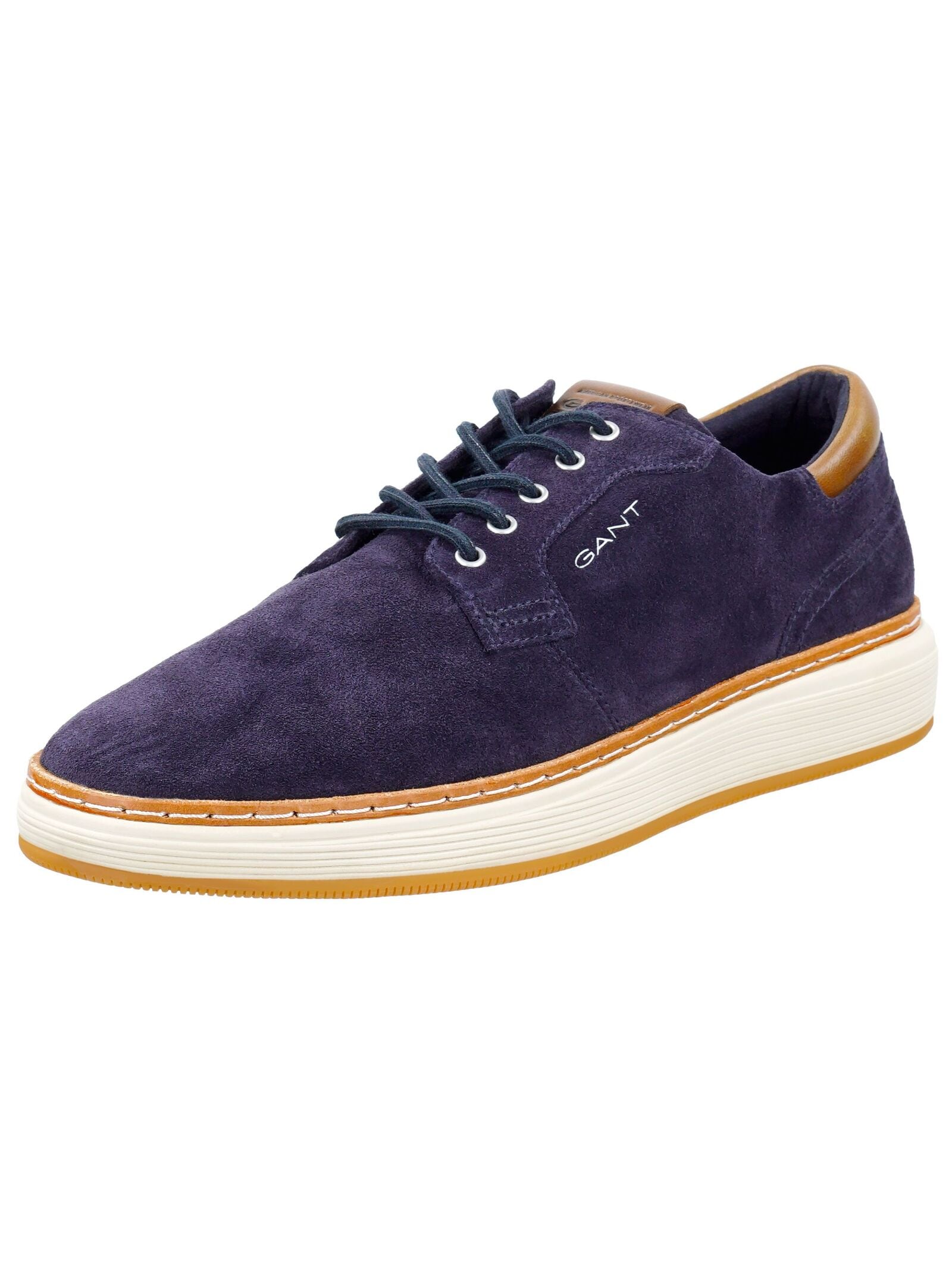 Sneaker GANT "Gant Sneaker Veloursleder", Herren, Gr. 43, blau (marine), Veloursleder, Schuhe Sneaker