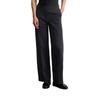 Jerseyhose MARC O'POLO "aus Interlock-Qualität", Damen, Gr. 40, Normalgrößen, blau (deep night blau), Obermaterial: 78% Baumwolle, 18% Polyester, 4% Elasthan, unifarben, casual, regular fit lang, Hosen