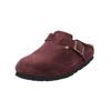 Hausschuh ROHDE "Rohde Hausschuhe Leder", Damen, Gr. 41, lila (violett), Leder, casual, Schuhe