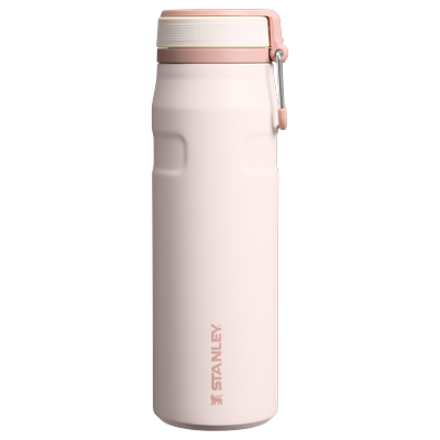 Stanley Isolierflasche ICEFLOW™ BOTTLE TWIST FLIP | 0,7L Rose Quartz Weiss Image