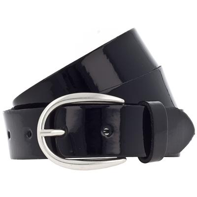 Vanzetti Gürtel Leder 80 cm Schwarz Damen Image