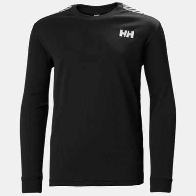 Helly Hansen Juniors' HH Lifa® Active Stripe Crew Base Layer 176/16 Image