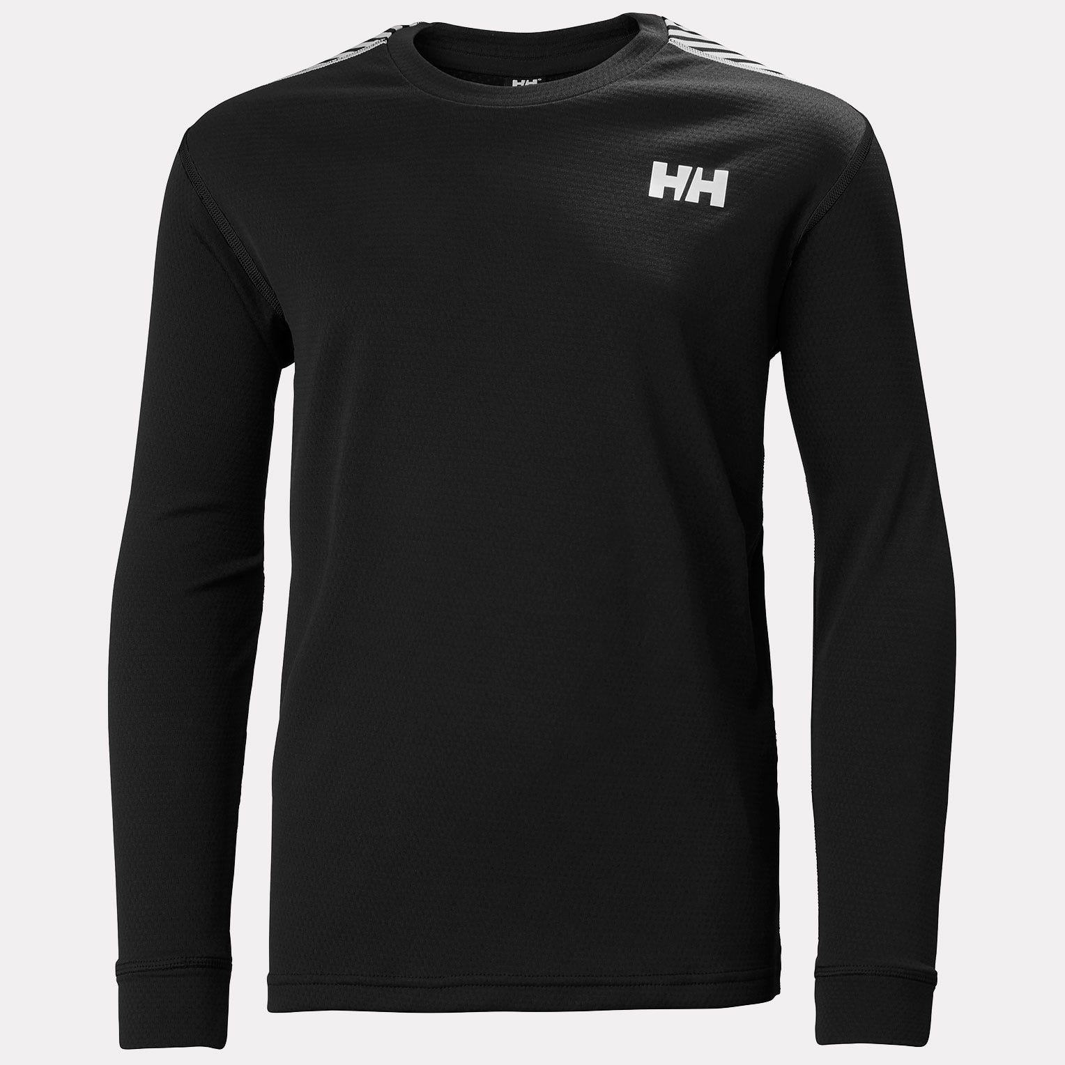 Helly Hansen Juniors' HH Lifa® Active Stripe Crew Base Layer 128 Image