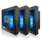 Panneau PC industriel tout-en-un, 21.5 pouces, 23.6 pouces, Core i3 4120U, Mini ordinateur de bureau, tactile résistif, écran HD haute luminosité