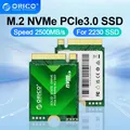 ORICO M.2 2230 SSD 256GB M.2 NVMe PCIe Gen 3.0 Unità a stato solido interna TLC 3D NAND Fino a 2500 MB/s per laptop Steam Deck 2230