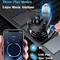 Car Transmitter 12/24V Car Cigarette Bluetooth5.0 FM Transmitter Dual USB Ports Mp3 Player Cell Phone Charger Car FM Transmitter