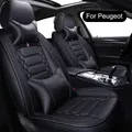 Coprisedili Anteriori e Posteriori 5 Posti, Set completo auto Impermeabili Pelle, Per Peugeot 208, 2008, 308, 3008, 508, 5008, 206, 307