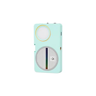 LED Video Light 1200Ah Rechargeable Portable Camera Lights 3Light Effects Photography Lighting for Vlogging Selfie