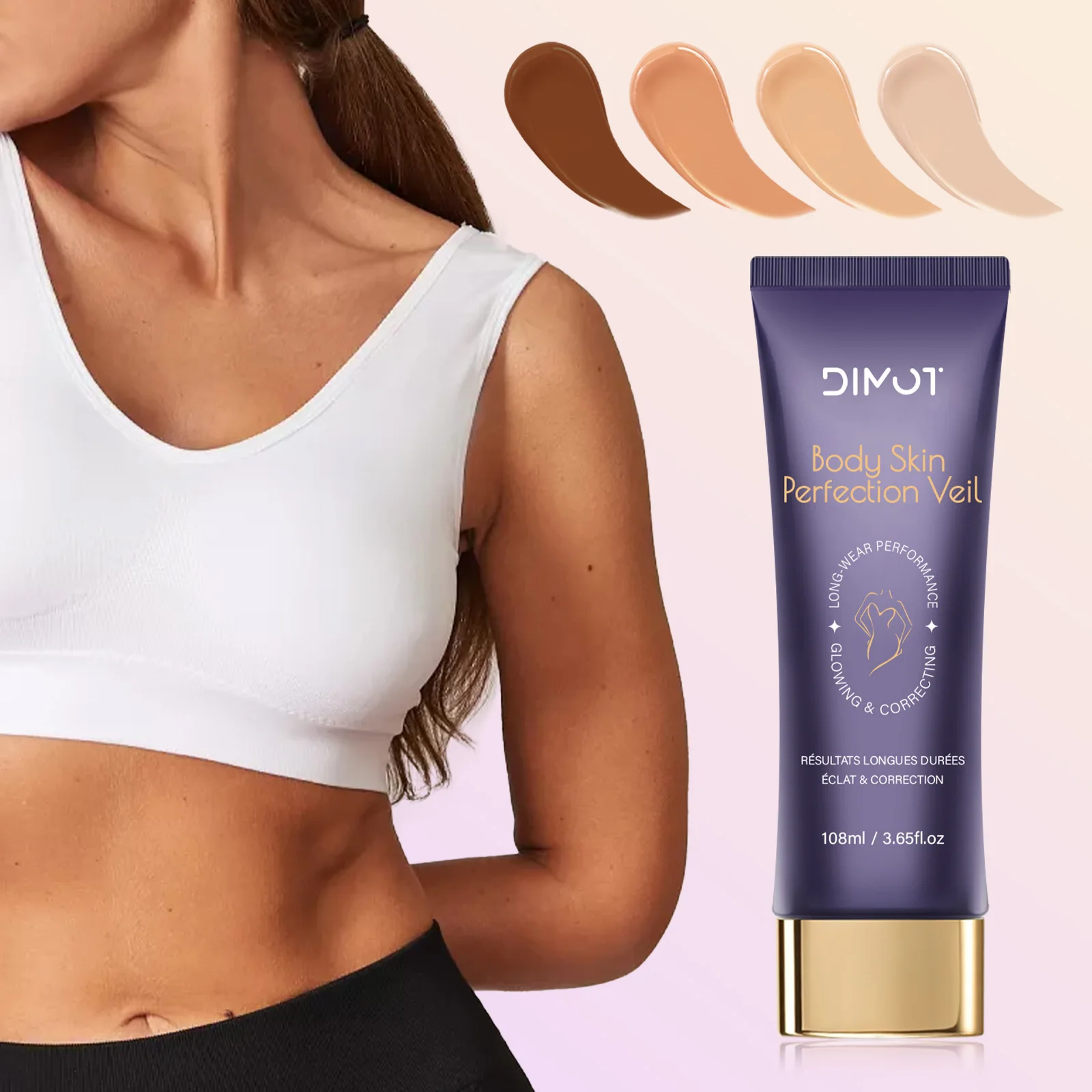 Concealer mit hoher Deckkraft, langlebige, wasserfeste Foundation, BB-Creme für Gesichts-Make-up, Abdeckung, Anti-Dunkle-Kreis, Sommersprossen-Basis, Kosmetik Image