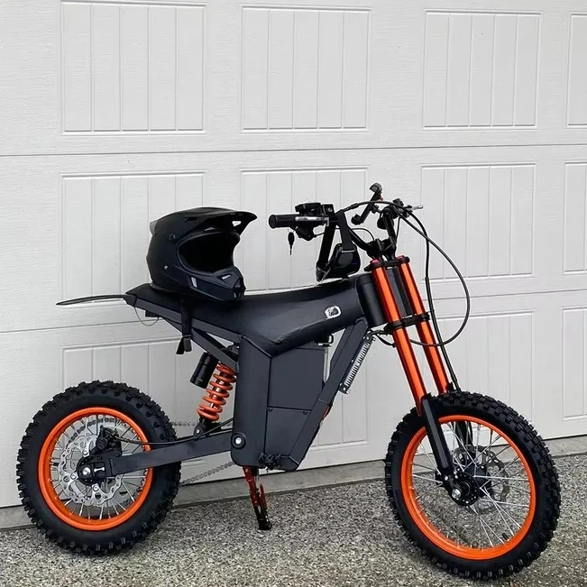 Elektro-Dirt-Bike 14"/12" Fat Tire 2000W Elektro-Motorrad mit 48V 21AH Batterie Ebike Image