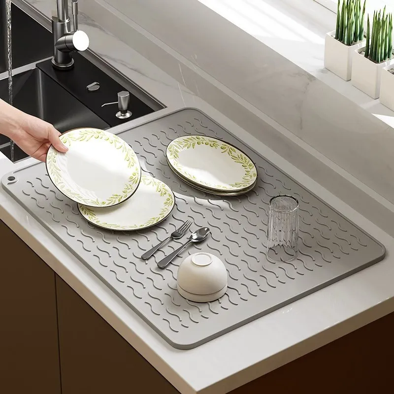 Wärmeisolierpads für die Küche, hitzebeständige und hitzebeständige Topfunterlagen, Tischsets für Kinder, Tischsilikonpads, rutschfest Image