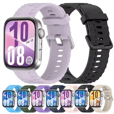 Silikonband für Huawei Watch Fit 4 Pro, Armbandzubehör, Ersatz-Sport-Correa-Armband für Huawei Watch Fit 4 3 Image