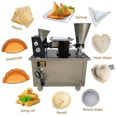 Empanadas Sambosa Making Machine Elektrische Tortellini Samosa Dumpling Maker Modelliermaschine