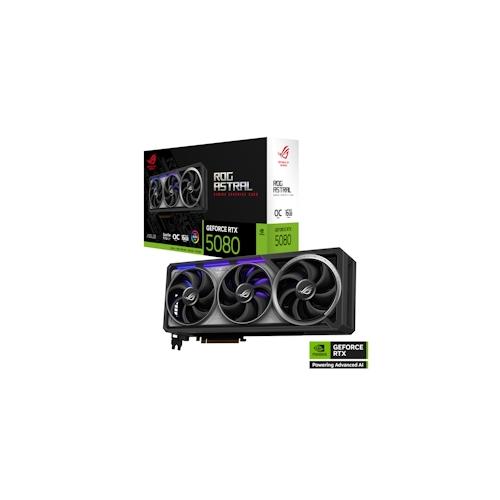ASUS ROG Astral GeForce RTX 5080 16GB GDDR7 OC Edition Gaming Grafikkarte