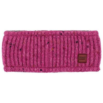 maximo - Kid's Stirnband gerade mit Effektgarn - Stirnband Gr 51-53 cm lila Image