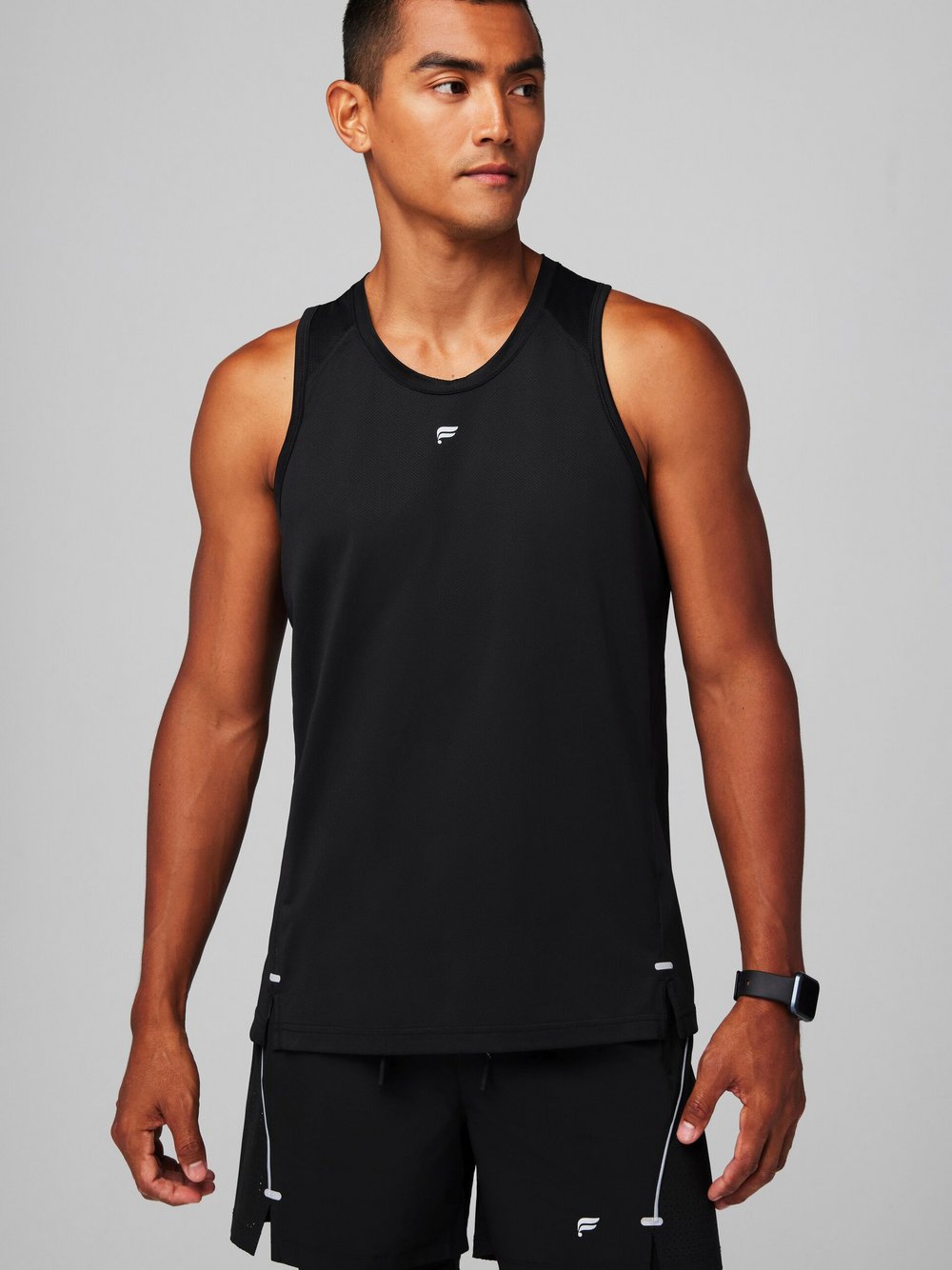 Fabletics TANK Herren schwarz, M Image