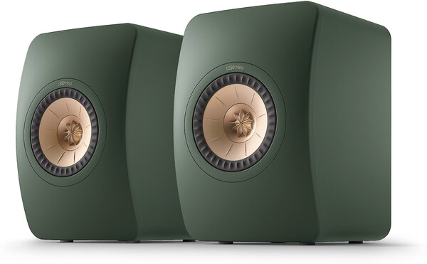 KEF LS50 META pr (Moss Green) Stand mount/Bookshelf Speakers