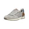 Sneaker MUSTANG SHOES "Mustang Shoes Sneaker Lederimitat", Herren, Gr. 45, grau (hellgrau), Lederimitat, casual, Schuhe