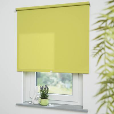Springrollo LIEDECO "Uni" Gr. 5, grün, B:82cm H:180cm, Polyester, Metall, Rollos, lichtdurchlässig Image