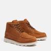 Schnürboots TIMBERLAND "BRITTON MILLSMID LACE UP CHUKKA BOOT", Gr. 43,5, rust suede, Leder, sportlich, Schuhe, Winterstiefel, Schnürstiefel, Winterschuhe