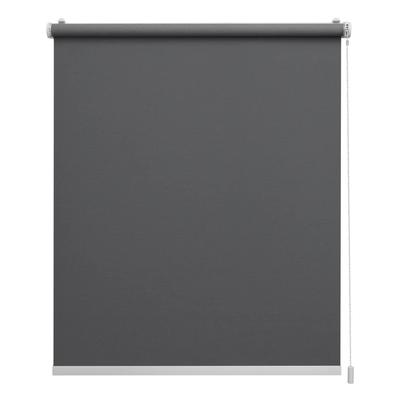 Rollo LICHTBLICK ORIGINAL "Klemmfix, ohne Bohren" Gr. 12, grau (grau, weiß, weiß), B:85cm H:190cm, Polyester, Rollos, Steuerbar mit Bluetooth-App, integrierter Elektromotor und Akku Image