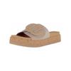 Pantolette GABOR "Gabor Pantoletten Leder", Damen, Gr. 42, beige, Leder, casual, Schuhe