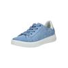 Sneaker ARA "Ara Sneaker Leder", Damen, Gr. 38, blau (blau, weiß), Leder, casual, Schuhe