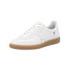 Sneaker RIEKER "Rieker Sneaker Glattleder", Damen, Gr. 39, weiß, Glattleder, casual, Schuhe
