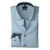 Langarmhemd OLYMP "Big & Tall", Herren, Gr. 54, N-Gr, blau (bleu), Web, Obermaterial: 100% Baumwolle, casual, comfort fit normal, Langarm 2-Knopf-Manschette, Hemden, Neue COMFORT FIT BIG Kollektion, Businesshemd