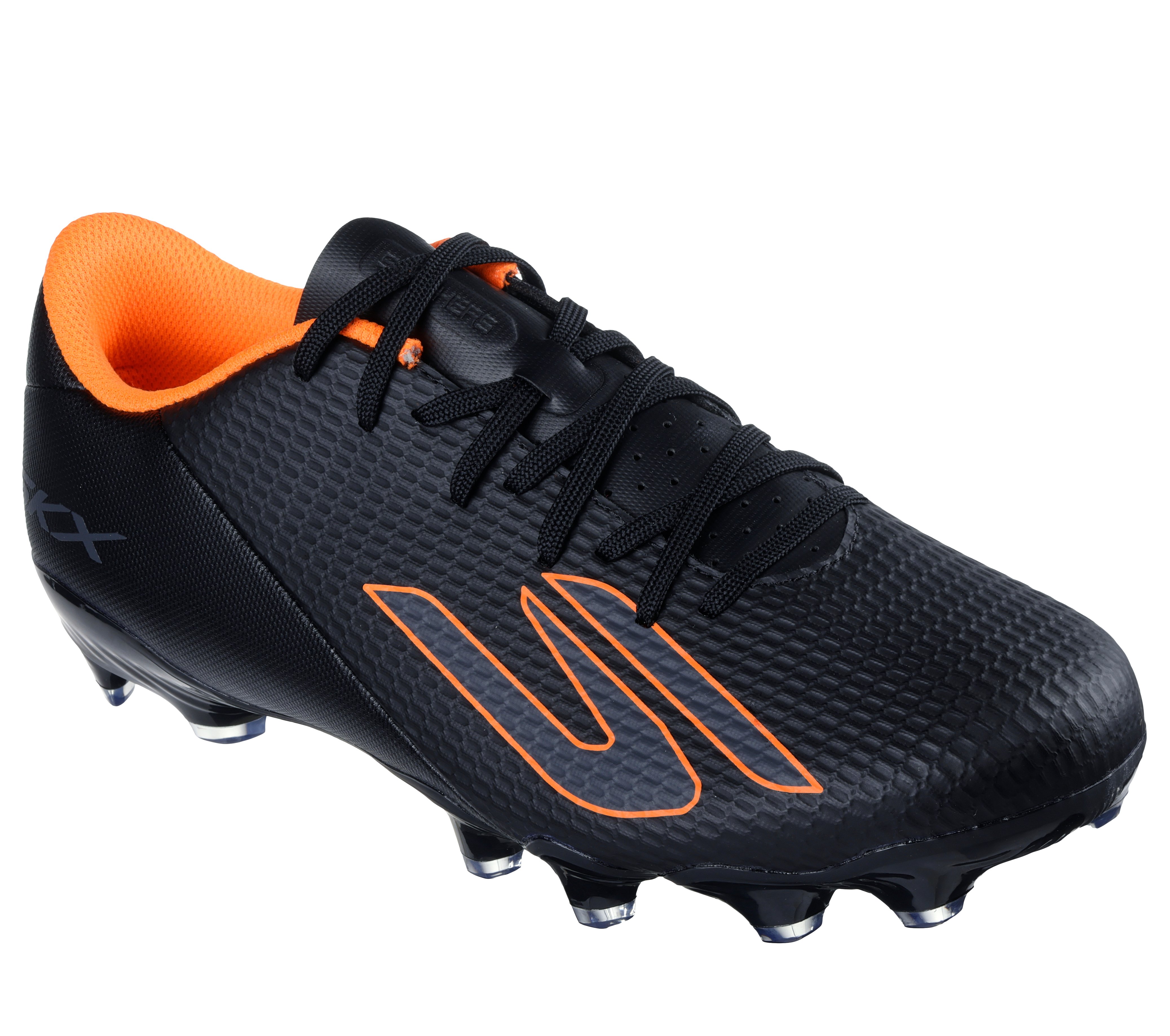 Fußballschuh SKECHERS "GOLD FG, Go Soccer Mens, Skechers Skx_2 Academy Fg", Gr. 40, schwarz (bkor schwarz), Schuhe, Sportschuh, Naturrasenschuh mit Stollen