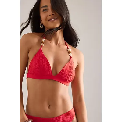 Sea Level Caracus Triangle Halter Bikini Top