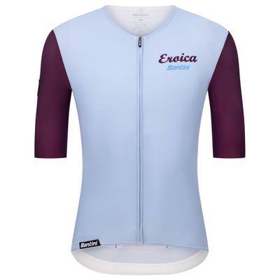Santini - Eroica Borgo Jersey - Radtrikot Gr M azzurro Image