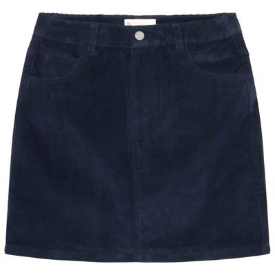 KnowledgeCotton Apparel - Women's 14 Wales Corduroy Skirt - Rock Gr 28 blau Image