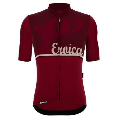Santini - Eroica L' Jersey - Radtrikot Gr XL rot Image