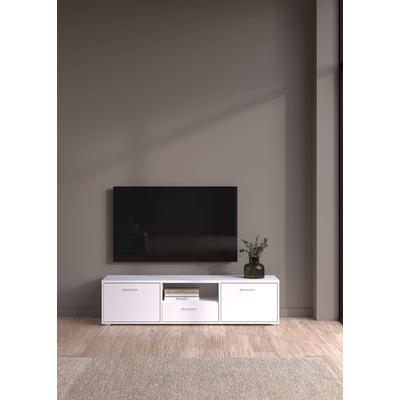 TV-Board INOSIGN "Media TV-Möbel, TV Schrank, Mediaboard, Lowboard", weiß, B:147,2cm H:38,4cm T:39,8cm, Sideboards, TV-Kommode, wahlweise Breite 147 oder 177 cm Image