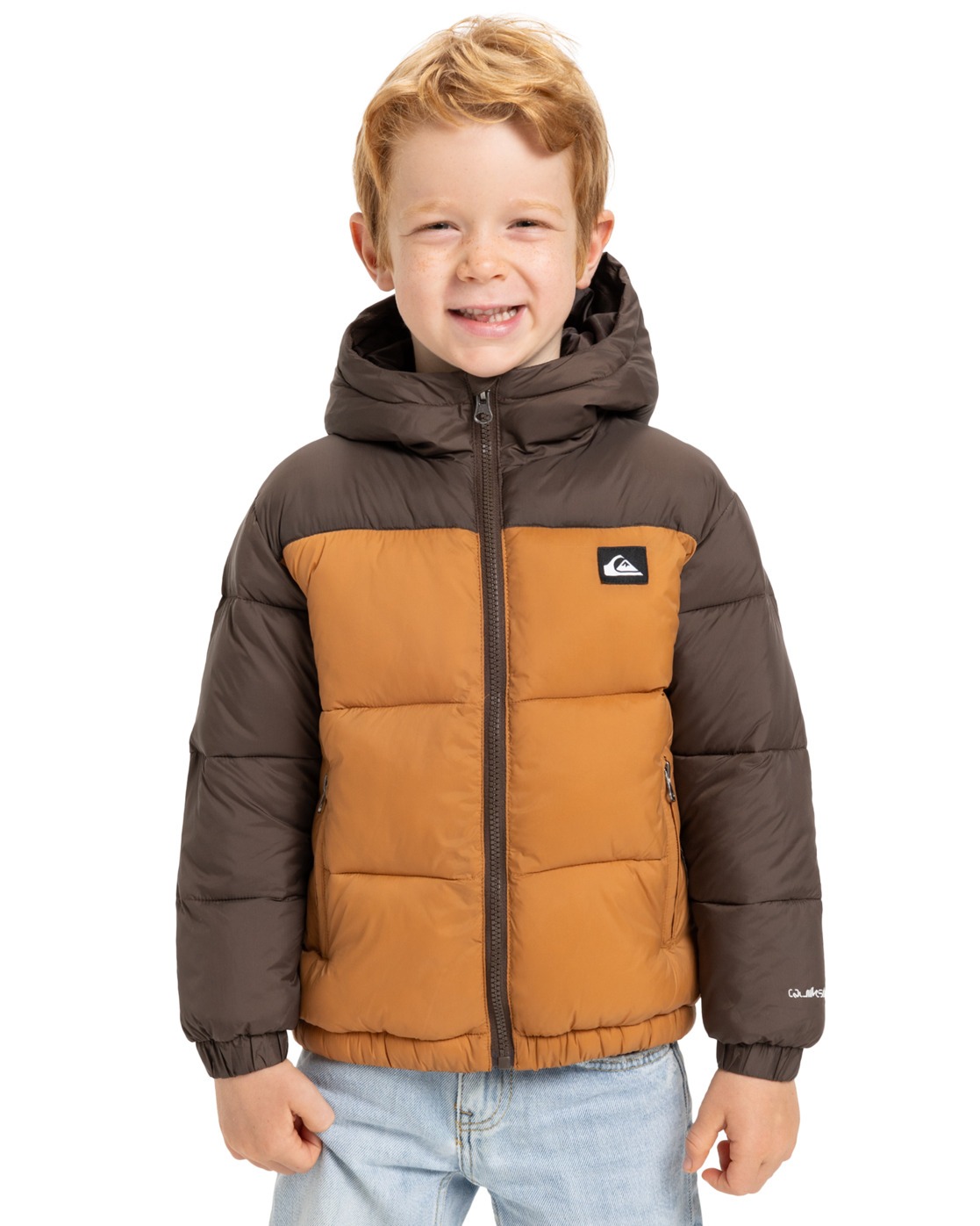 Outdoorjacke QUIKSILVER "Cold Days", Kinder, Gr. 4(101-108cm), almond, 100% Nylon, Jacken Image