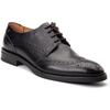 Base London Herren Elegante Schwarze Brogues aus Leder