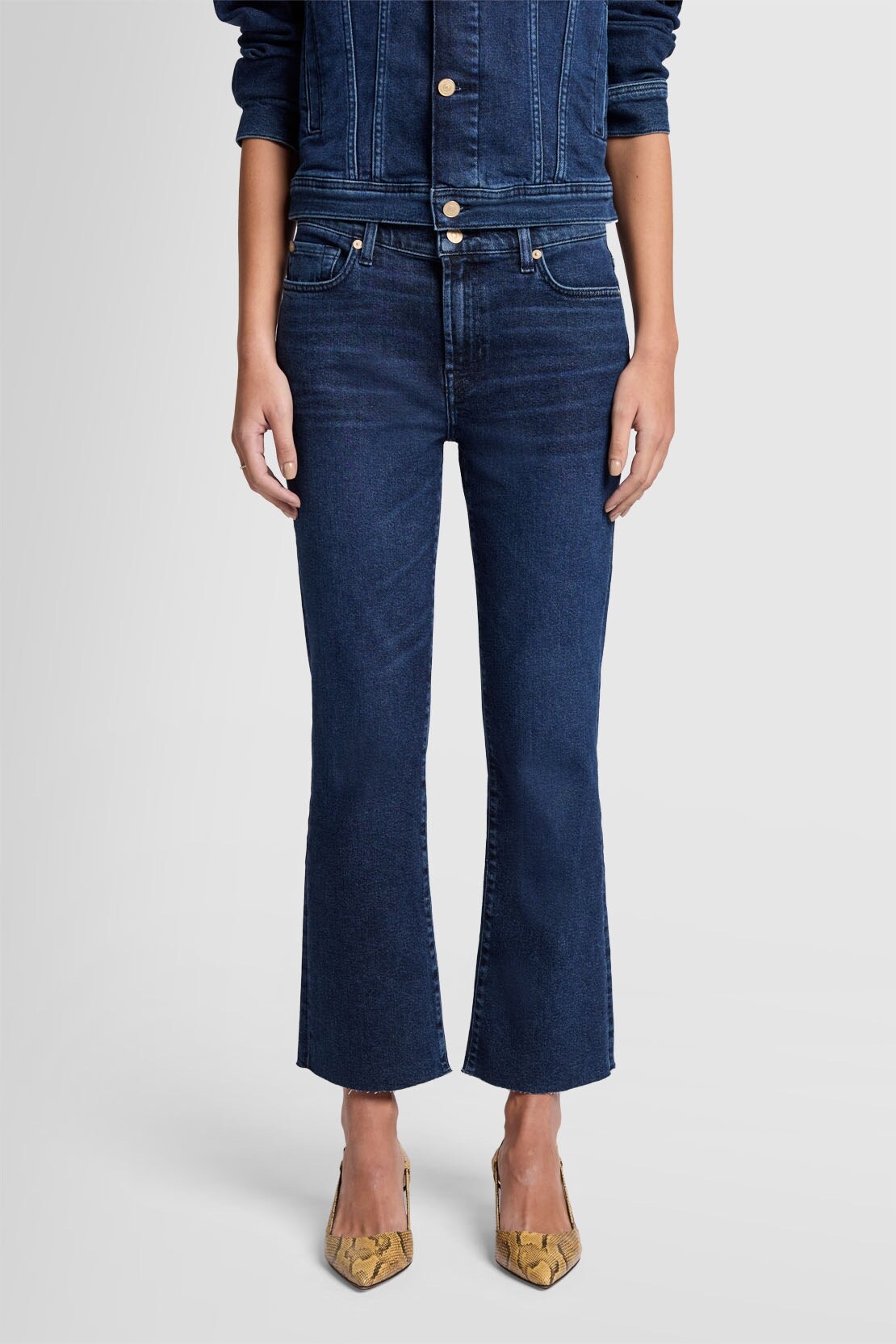 Damen Jeans Daisy Ankle Boot Bootcut Fit