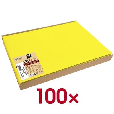 PROnappe Platzsets 100 Stück gelb, 40x30 cm