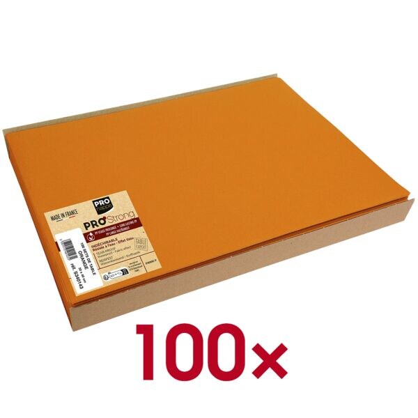 PROnappe Platzsets 100 Stück orange, 40x30 cm