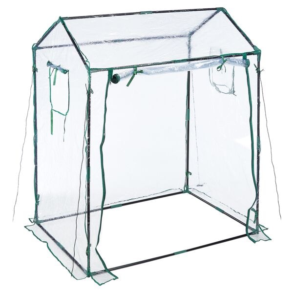 relaxdays Foliengewächshaus PVC 152 x 132 x 92 cm Image