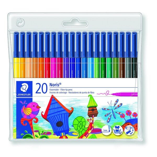 Staedtler 20er-Pack Filzstifte »Noris® 326« gelb Image